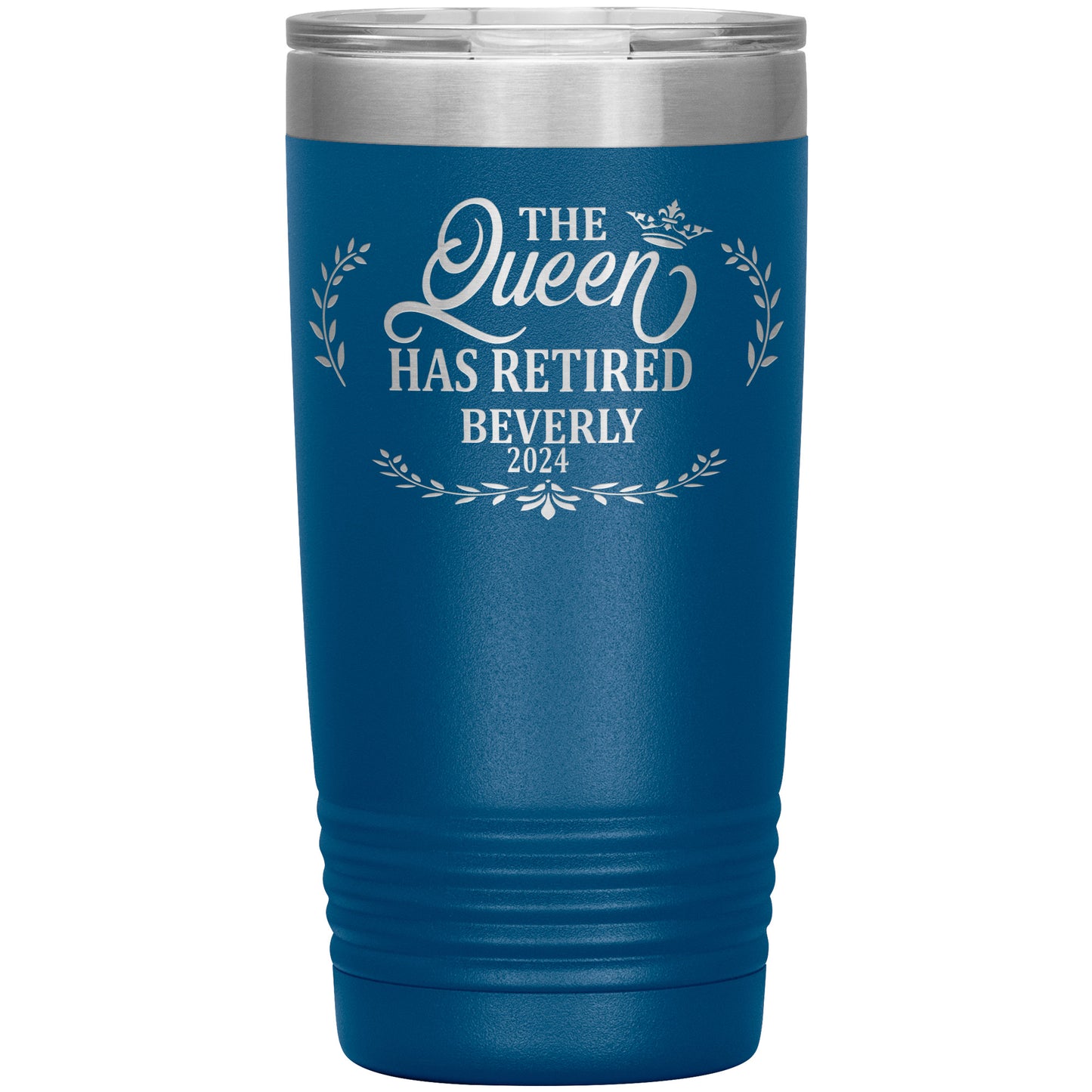 The queen as retired beverly 2024 blue