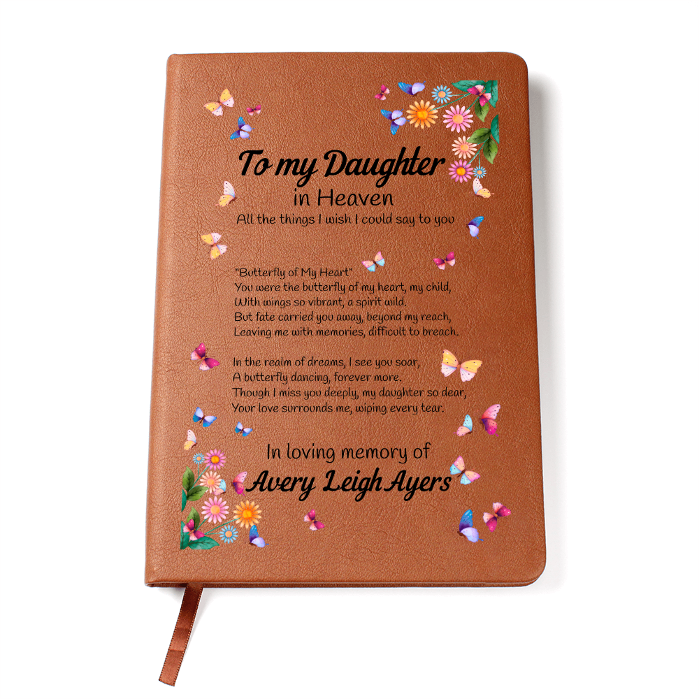 Daughter Avery Custom journal