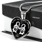 You are my Penguin Heart Necklace