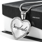 Saudade Heart Necklace