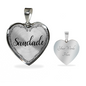 Saudade Heart Necklace