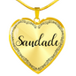 Saudade Heart Necklace