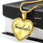 Saudade Heart Necklace