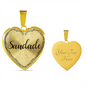 Saudade Heart Necklace