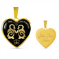 You are my Penguin Heart Necklace