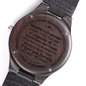 To my Grandson Believe in you Wood Watch from Grandma