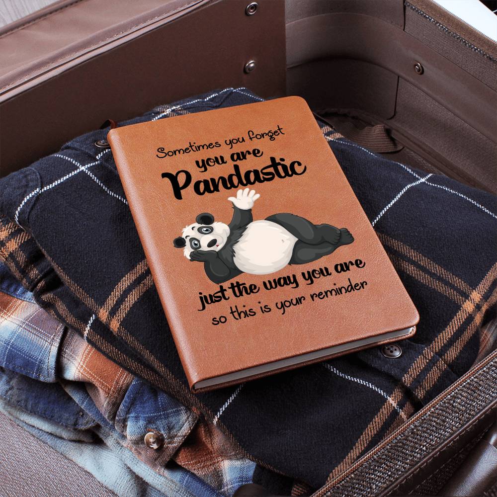 Panda Funny Journal Sometimes you forget you are Pandastic this is your reminder