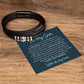 To my son i love you forever bracelet I want you to know that my love for you is everlasting.