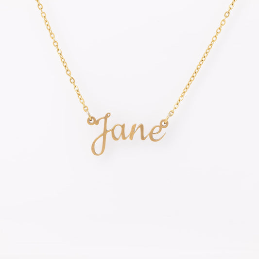 Custom Name Personalized Necklace