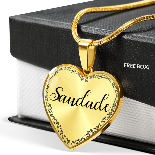 Saudade Heart Necklace