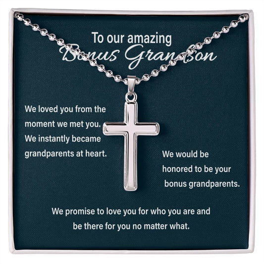 Bonus Grandson We loved you from the moment we met you