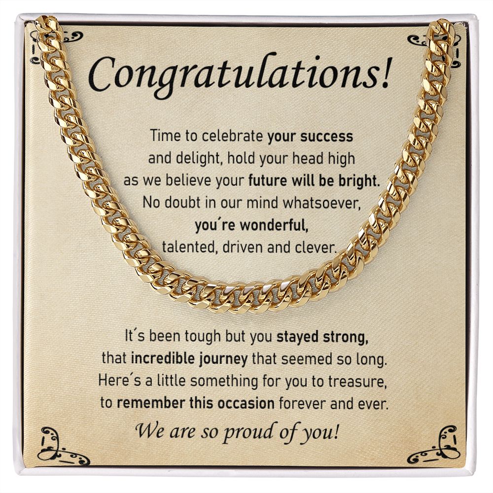 Congratulations Grad Gift for Him