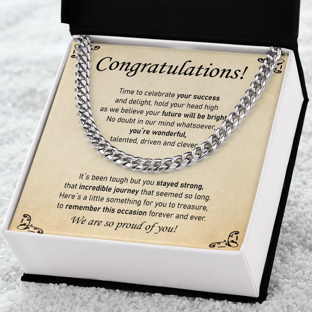 Congratulations Grad Gift for Him
